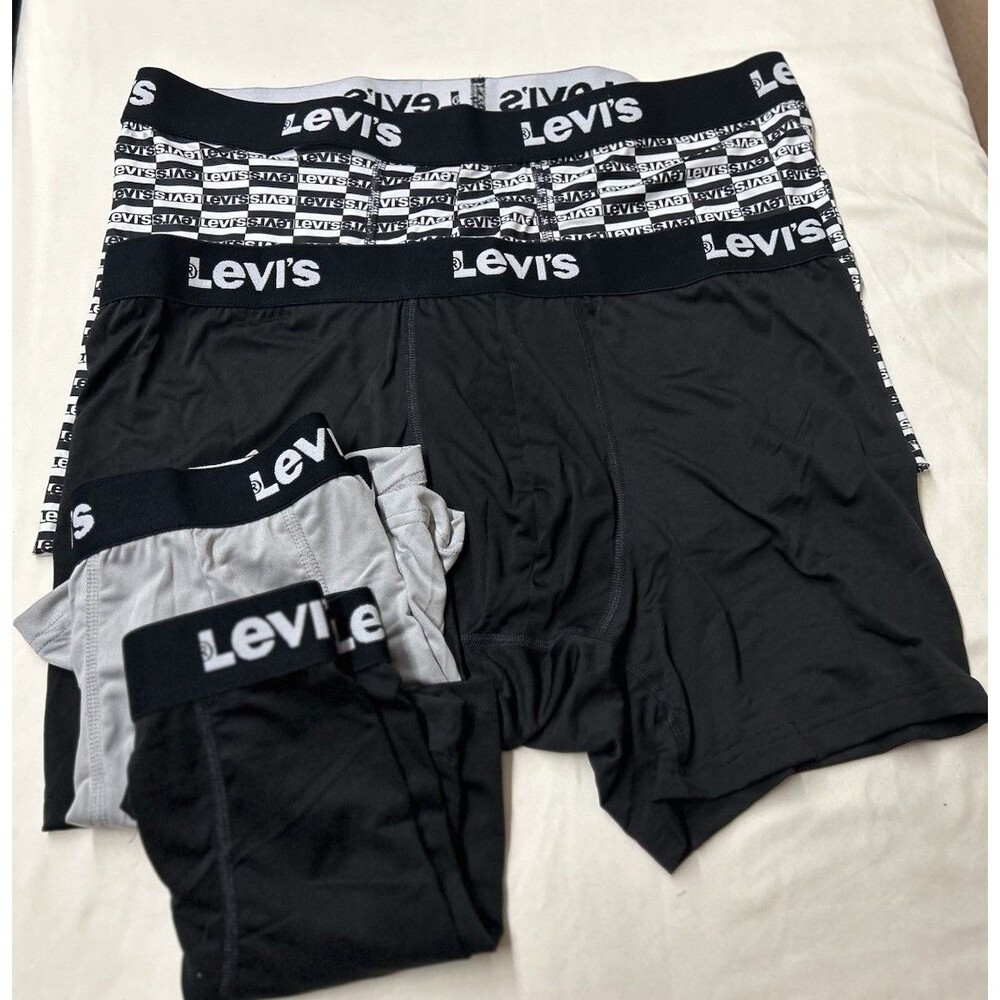 Levi’s Men’s Size XL 4 Pack Boxer Brief